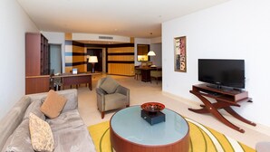 Living area - Ultimate Luxury 2 Bed Apartments at the Residence Shangri-la Dubai (Dubai)