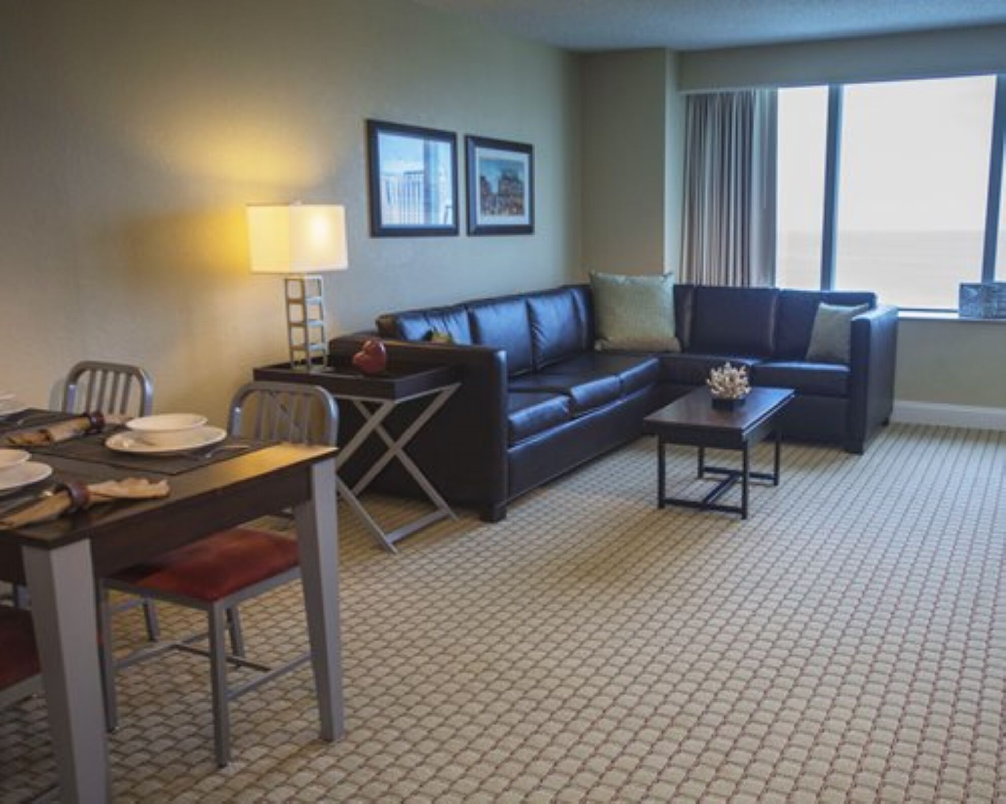 Smart TV, video games, DVD player, foosball