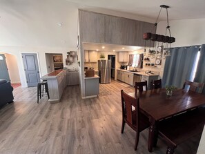 Dining - New AC Installed:  3 bedroom home with golf course view , Dogs OK (Plumas Eureka)