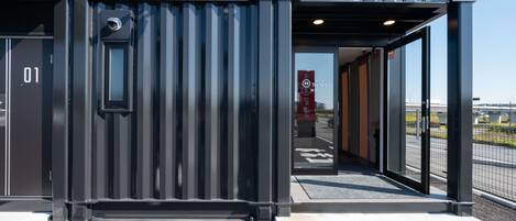 Façade de l’hébergement