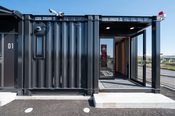 Façade de l’hébergement