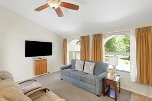 Condo, 2 Bedrooms | Living area | TV, DVD player