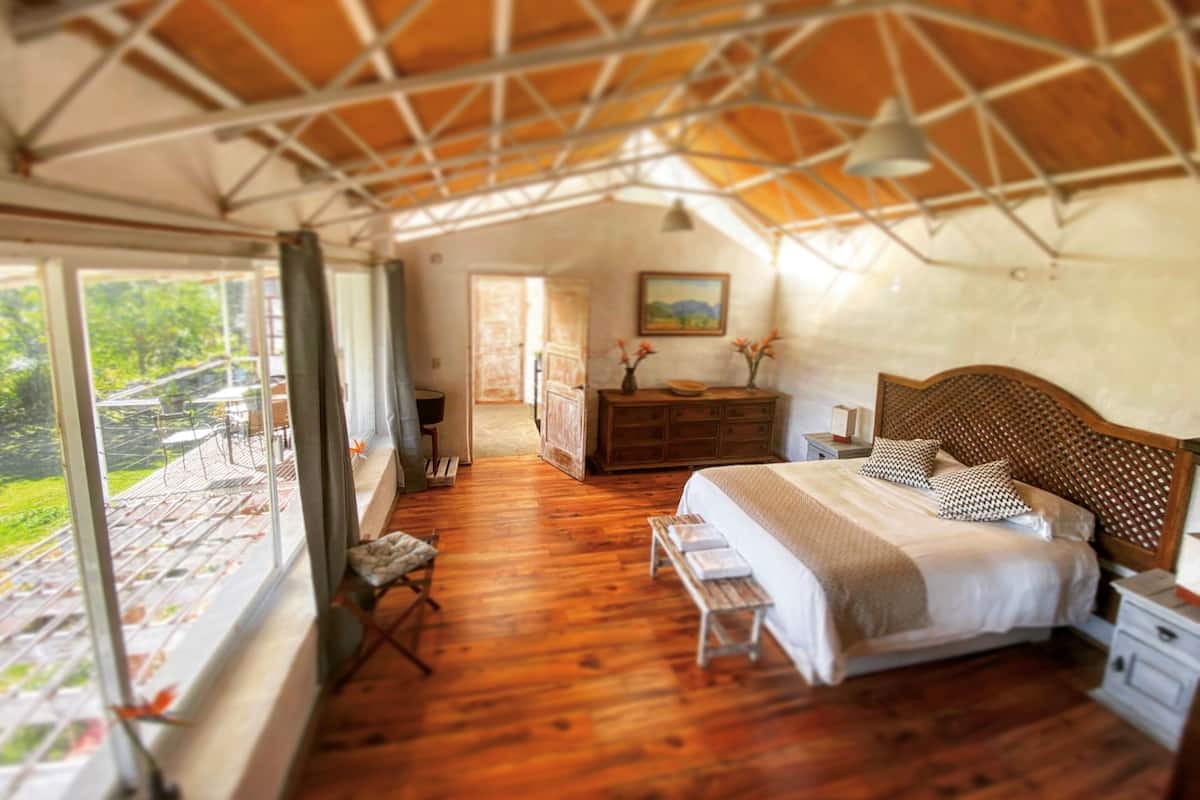 Deluxe-Zimmer, 1 Queen-Bett, mit Bad, Talblick
