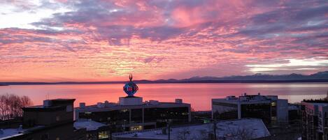 Vue depuis l’hébergement