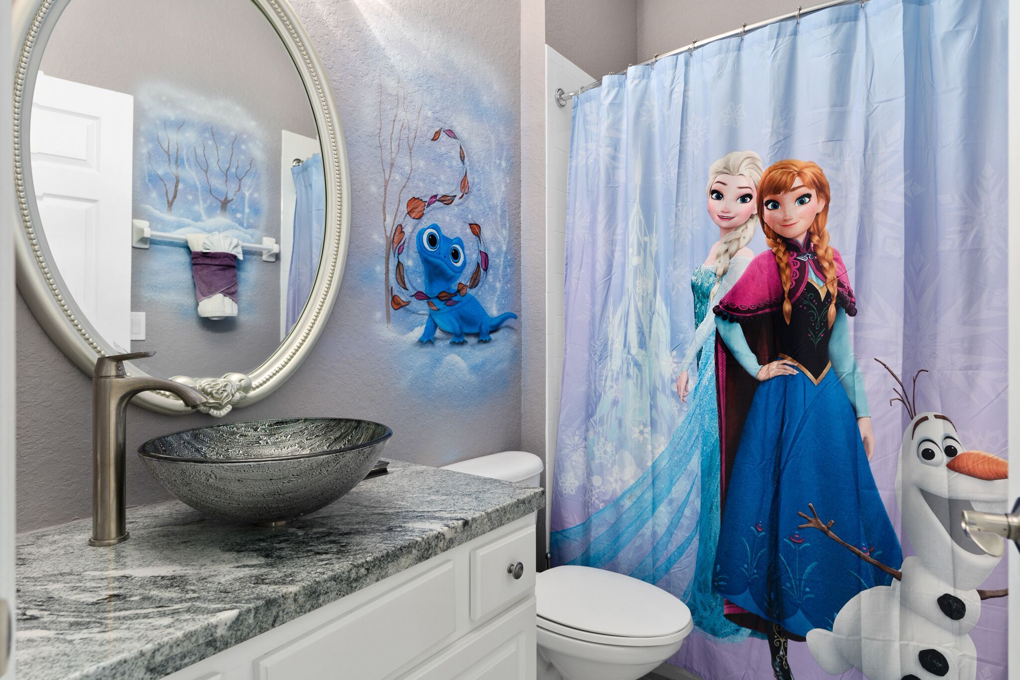 Frozen Bathroom