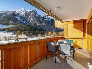 Outdoor dining - Apartment Verena by Interhome (Kandersteg)
