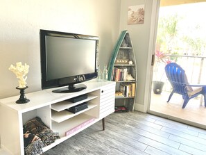 Living area - Half mile from beach. Fully furnished Condo (Indialantic)