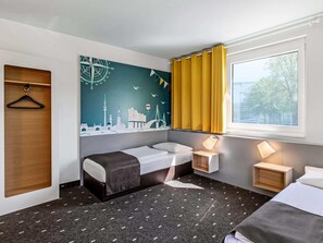 Douche, serviettes fournies