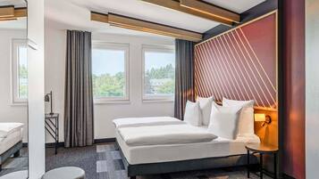 Premium-Doppelzimmer | Allergikerbettwaren, Schreibtisch, schallisolierte Zimmer