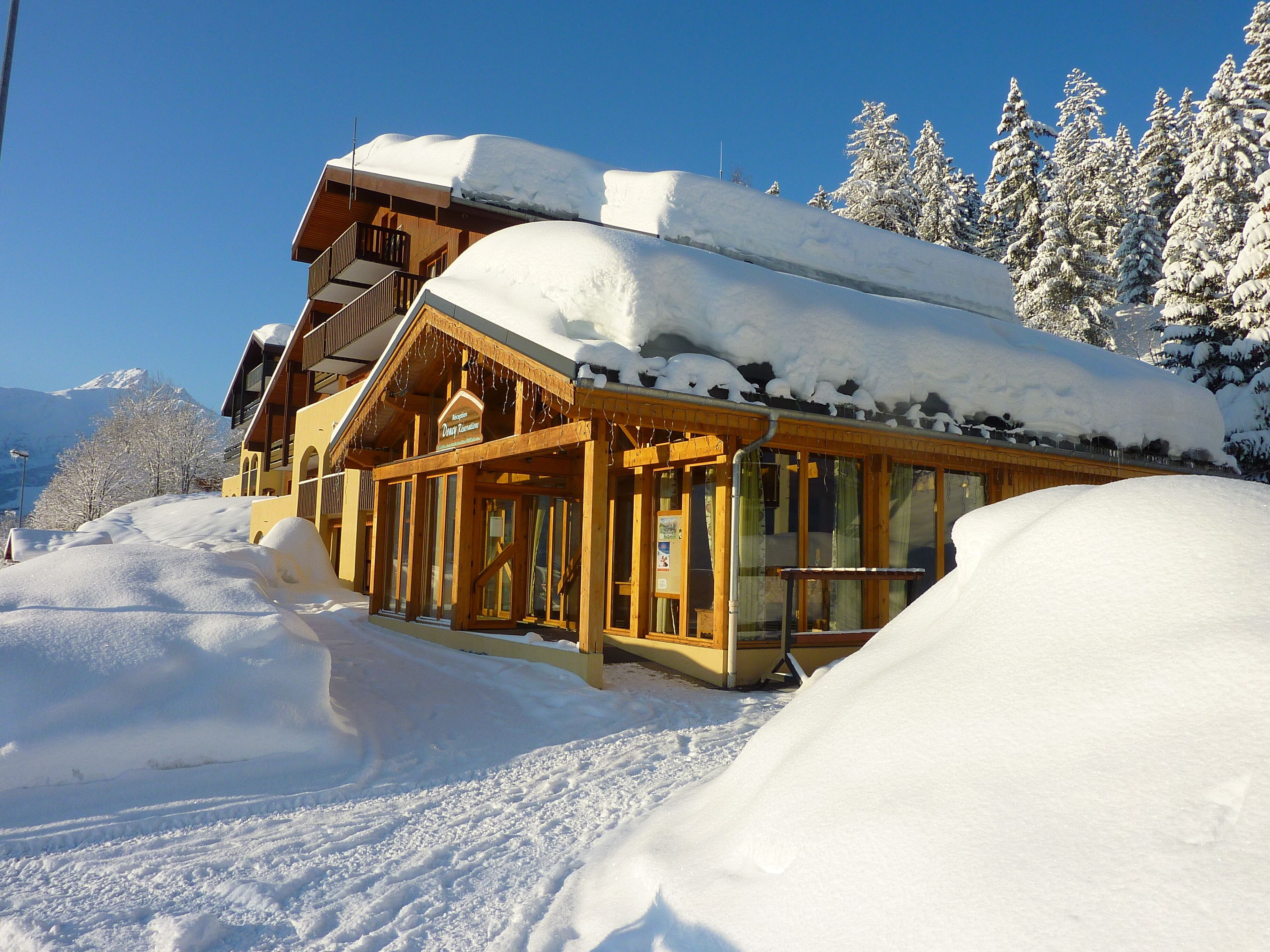 Entrada de la propiedad
