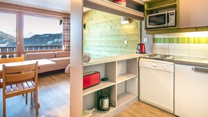 Appartement 2 pièces 5 personnes - PMR | Eget kjøkken | Kjøleskap, mikrobølgeovn, kokeplater og oppvaskmaskin