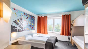 Allergivenligt sengetøj, skrivebord, lydisolering, gratis Wi-Fi