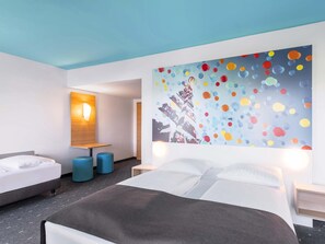 Hypo-allergenic bedding, desk, soundproofing, free WiFi - B&B Hotel München City-Ost (Munich)