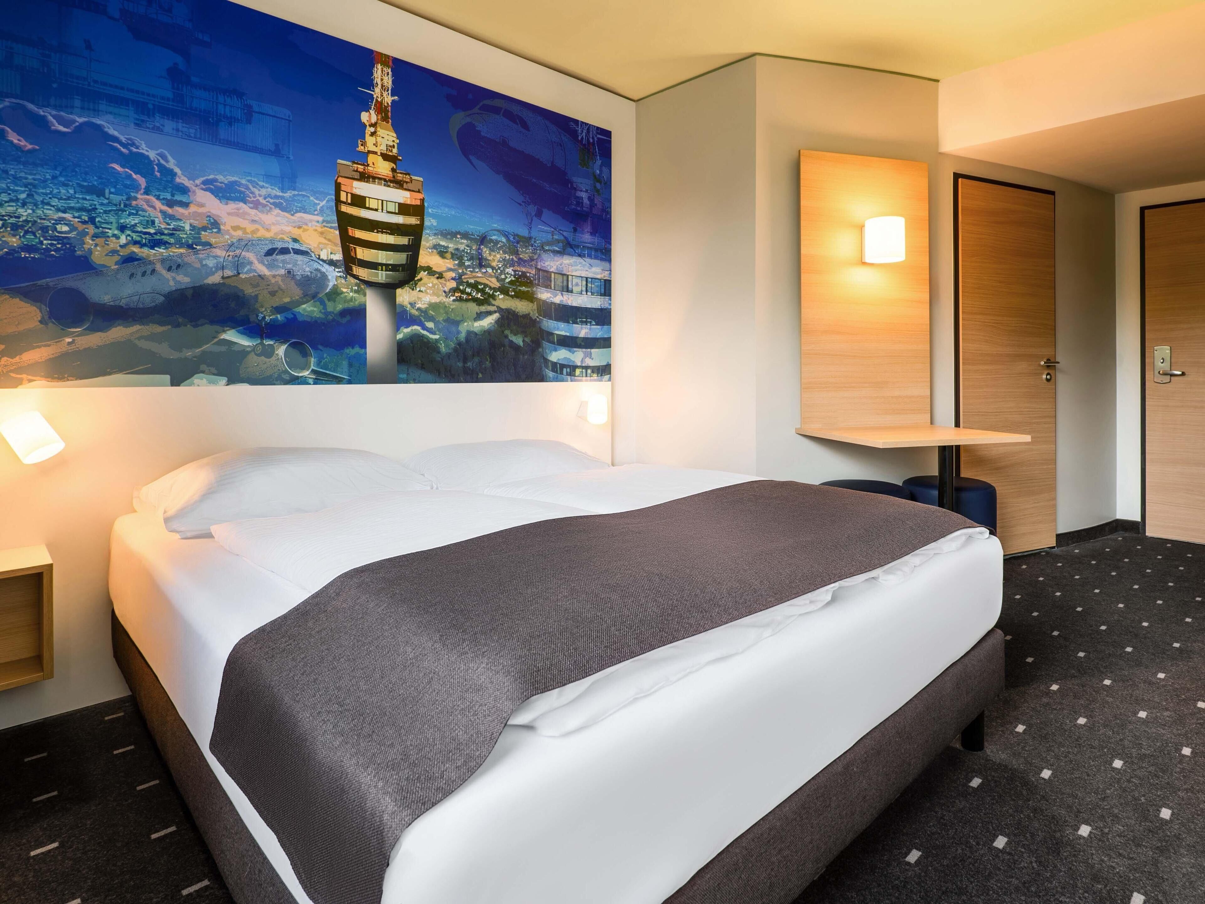 Quarto casal | Roupas de cama antialérgicas, escrivaninha, quartos à prova de som