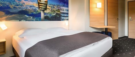 Chambre Double | Literie hypoallergénique, bureau, chambres insonorisées, Wi-Fi gratuit