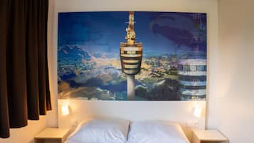 Habitación doble | 1 dormitorio, ropa de cama hipoalergénica, escritorio