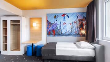 Skrivebord, lydisolering, gratis Wi-Fi, sengetøj