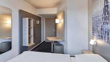 Double Room | Hypo-allergenic bedding, desk, soundproofing, free WiFi