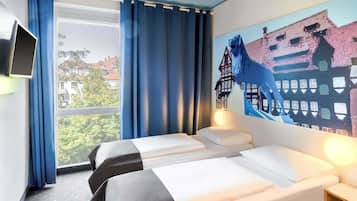 Værelse med 2 enkeltsenge