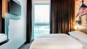 Doppelzimmer | 1 Schlafzimmer, Schreibtisch, schallisolierte Zimmer, kostenloses WLAN