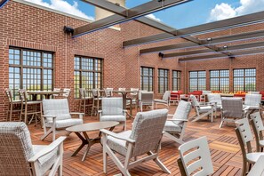 Indoor pool, pool loungers - Cambria Hotel Rock Hill - University Center (Rock Hill)