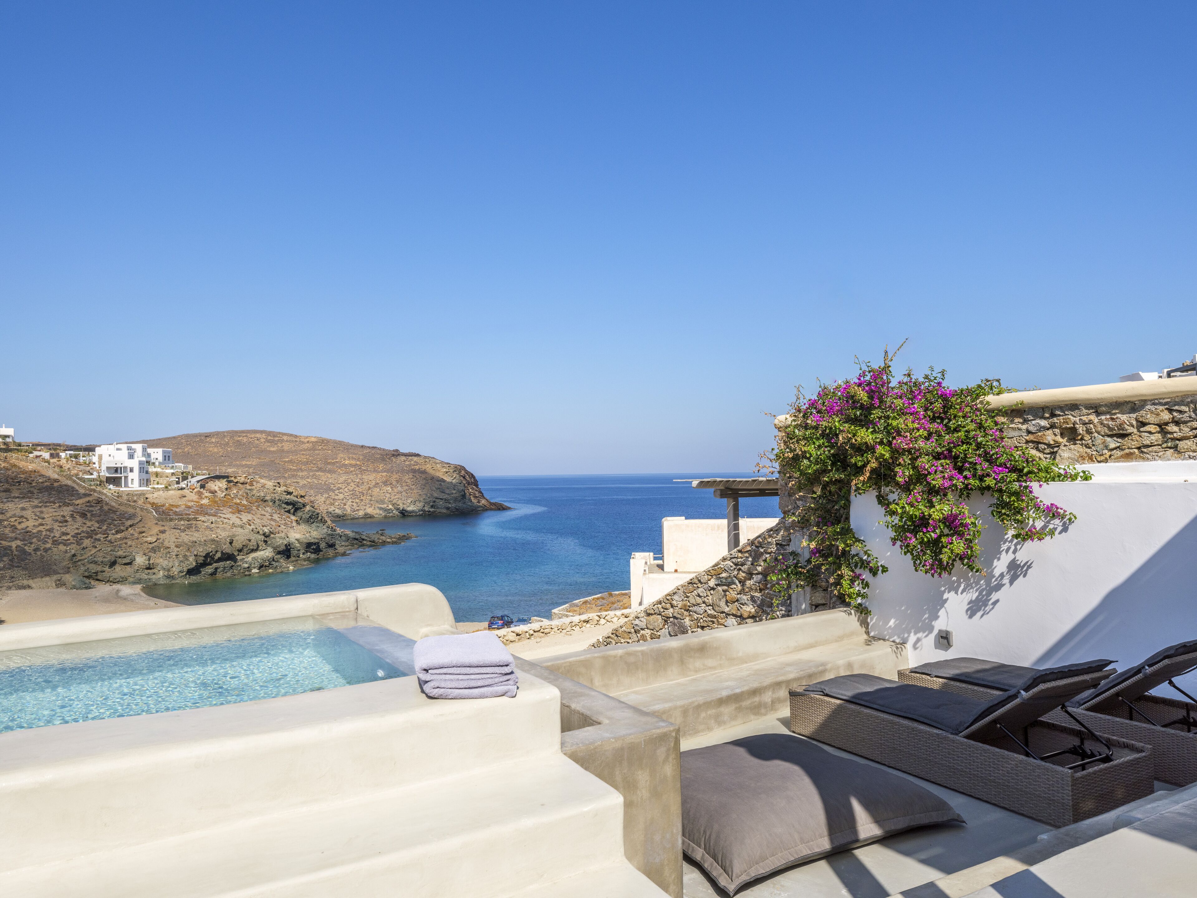 Premium-Villa, 3 Schlafzimmer, eigener Pool, Meerblick | Eigener Whirlpool