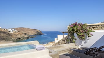 Premium-Villa, 3 Schlafzimmer, eigener Pool, Meerblick | Eigener Whirlpool