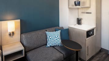 Down comforters, pillowtop beds, in-room safe, individually furnished