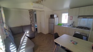 Interior - Bungalow 3 bedrooms-direct access to the beach (Canet-en-Roussillon)