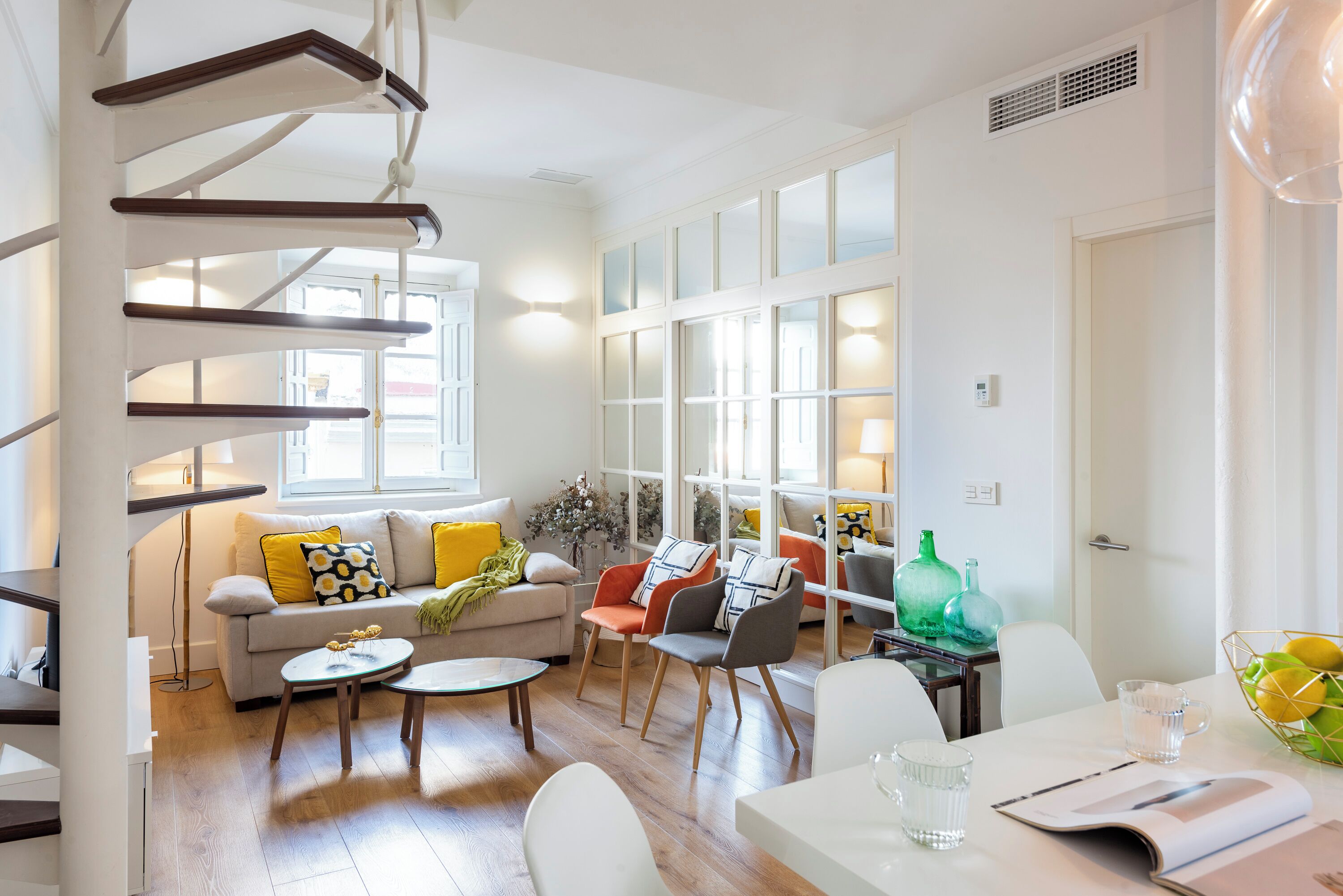 Apartment, Terrace (2 Bedrooms) | Living area | TV