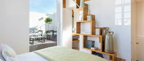 Apartment, Terrasse (2 Bedrooms) | 2 Schlafzimmer, kostenloses WLAN, Bettwäsche