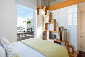 Appartement, terrasse (2 Bedrooms) | 2 chambres, Wi-Fi gratuit, draps fournis