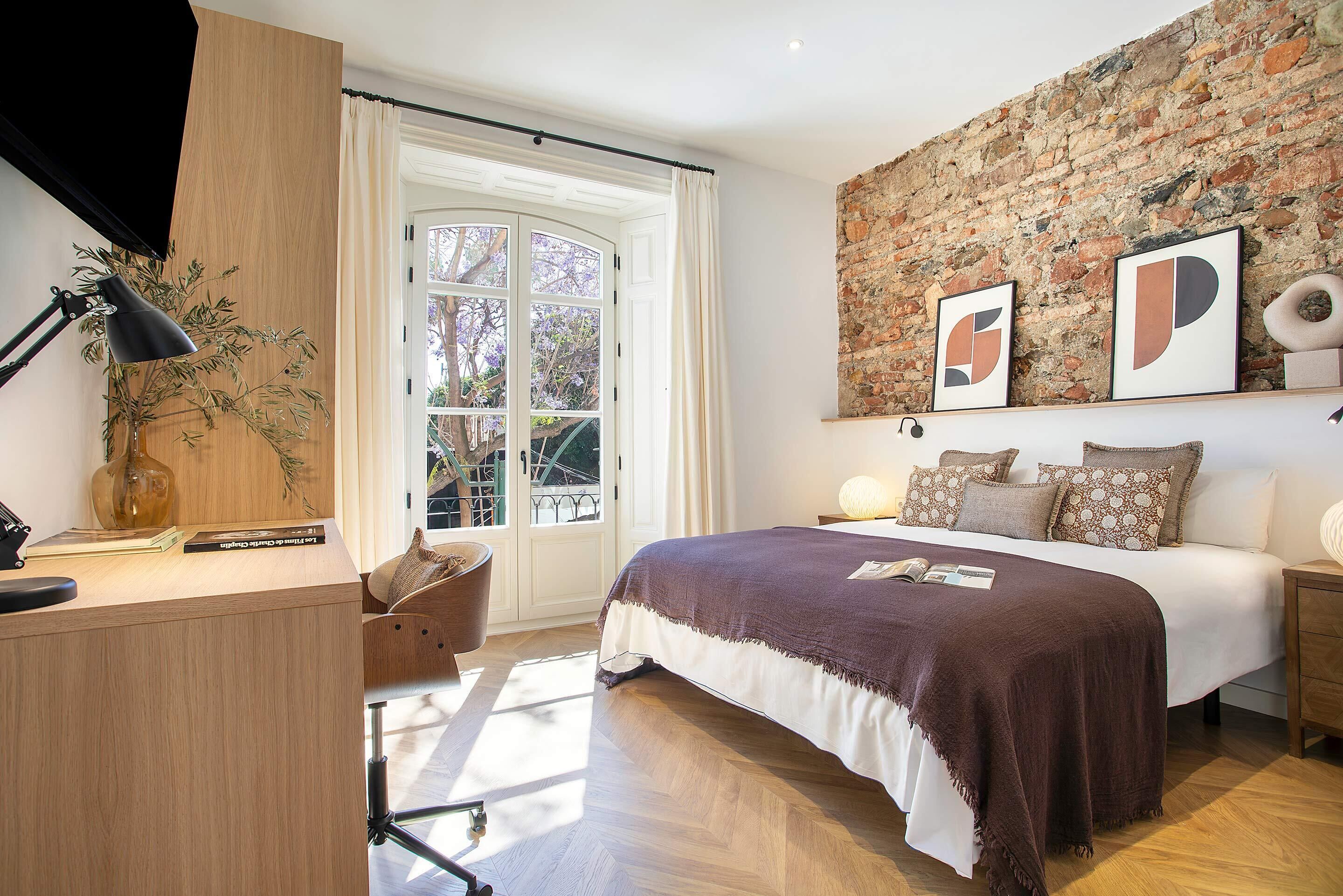 Appartement (3 Bedrooms) | 2 slaapkamers, een bureau, een strijkplank/strijkijzer, gratis wifi