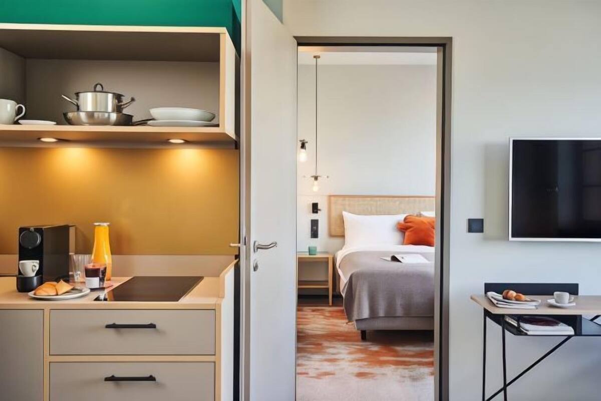 1 Schlafzimmer, Allergikerbettwaren, Zimmersafe, Schreibtisch