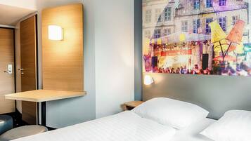 Doppelzimmer | Allergikerbettwaren, Schreibtisch, schallisolierte Zimmer