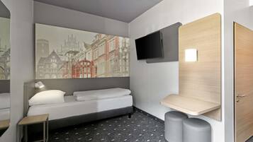 Schreibtisch, kostenloses WLAN, Bettwäsche