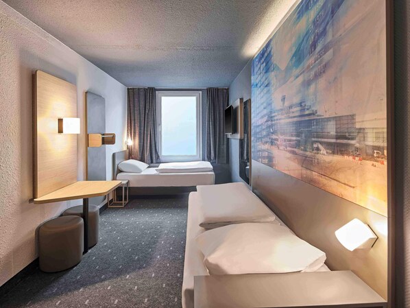 Bureau, chambres insonorisées, Wi-Fi gratuit, draps fournis