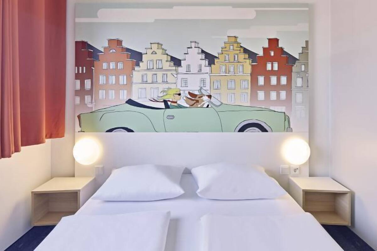 Bureau, chambres insonorisées, Wi-Fi gratuit, draps fournis