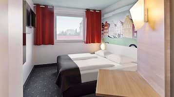 Double Room | Desk, soundproofing, WiFi (free), bed sheets