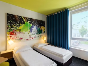 1 chambre, literie hypoallergénique, bureau, chambres insonorisées