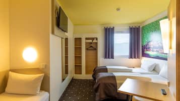 Bureau, chambres insonorisées, Wi-Fi gratuit, draps fournis