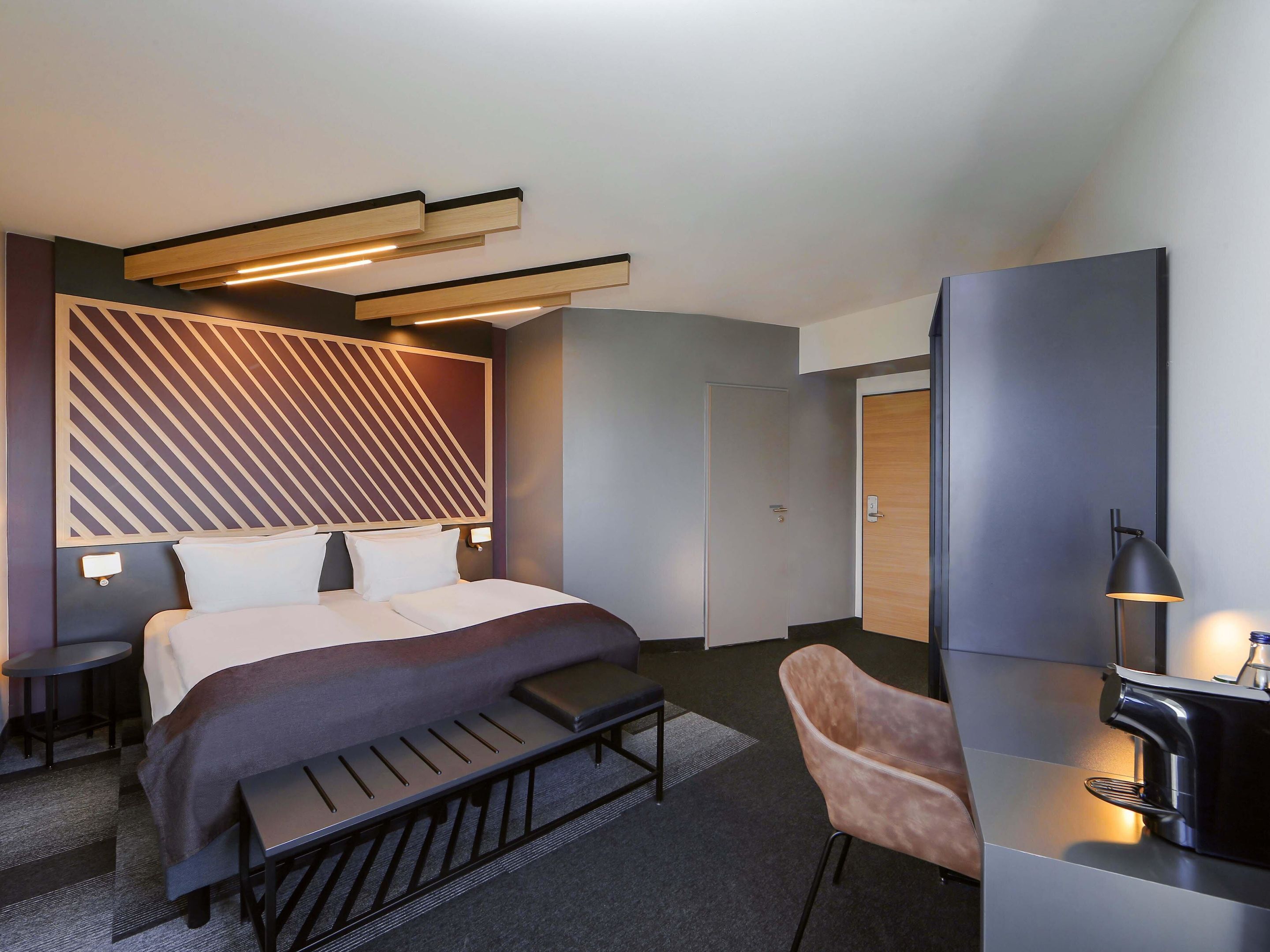 Premium-Doppelzimmer | Schreibtisch, schallisolierte Zimmer, kostenloses WLAN, Bettwäsche