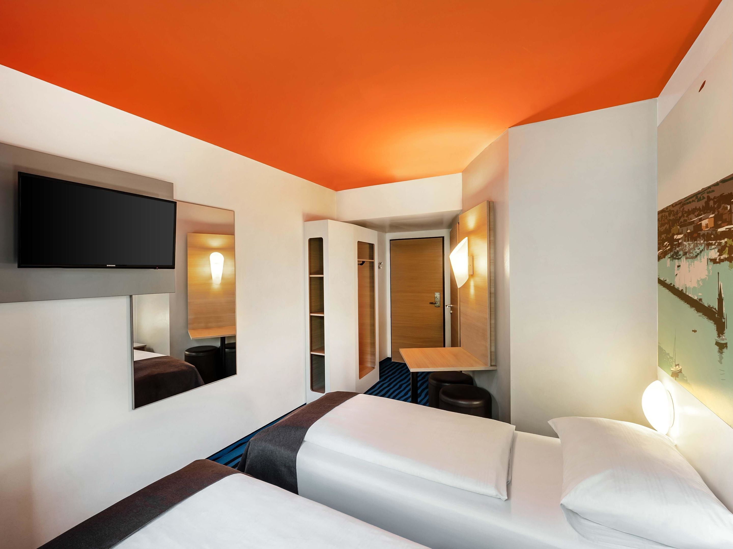 Chambre avec lits jumeaux