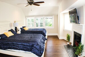 5 soverom, strykejern/-brett, wi-fi og sengetøy