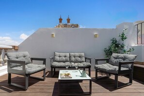Terrace/patio - Fantastic penthouse with private terrace. Francos Entretejas I (Seville)