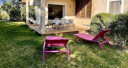 Appartement récent à 20m de la plage de Pinarellu, 2 chambres
