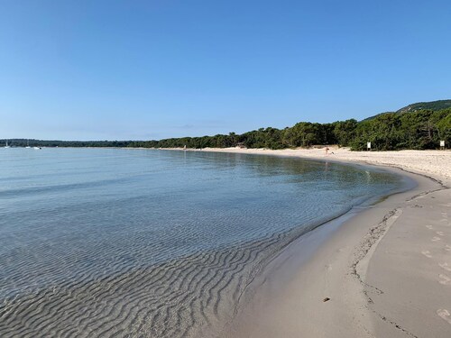 Recent apartment 20m from Pinarellu beach, 2 bedrooms