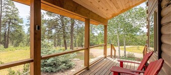 Hot Tub! Secluded Cabin, overlook Lake Pagosa on 39 acres, No Neighbors!