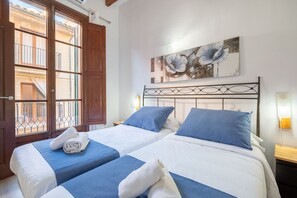 2 habitaciones, wifi gratis y ropa de cama 