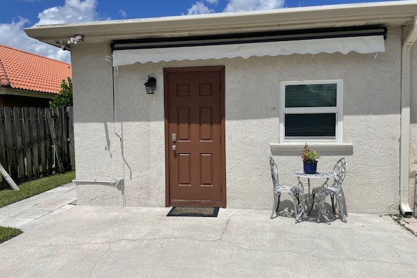 Entrance to property